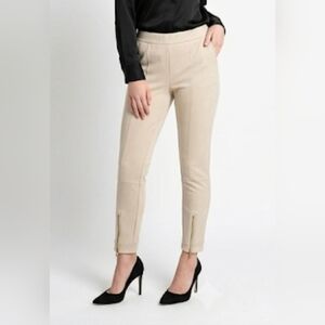 🌷NWT Marciano Beige Skinny Pants with Ankle Zippers🌷size:L